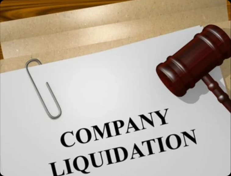 Company Liquidation Banner